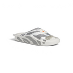 Emphasising the low-profile designer stance and the professional harmony of the fabric strap textures.