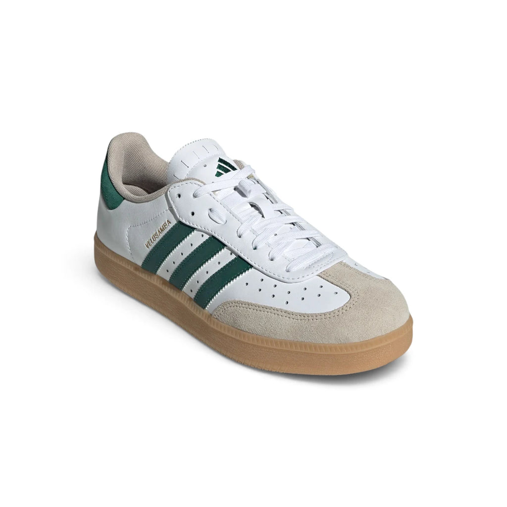 adidas Velosamba Leather Cycling Shoes Unisex White JQ2324