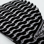 The outsole of the shoes shows the grippy tread for off road walking