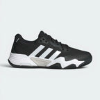 Highlights the high-velocity Zero Metallic 3-Stripes and the professional, dual-material layout of the Boost and EVA midsole wall.
