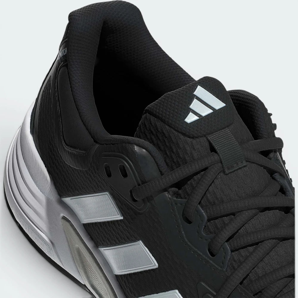Highlights the "unreal" textured finish of the exposed responsive Boost capsules and the stable rubber foundation.