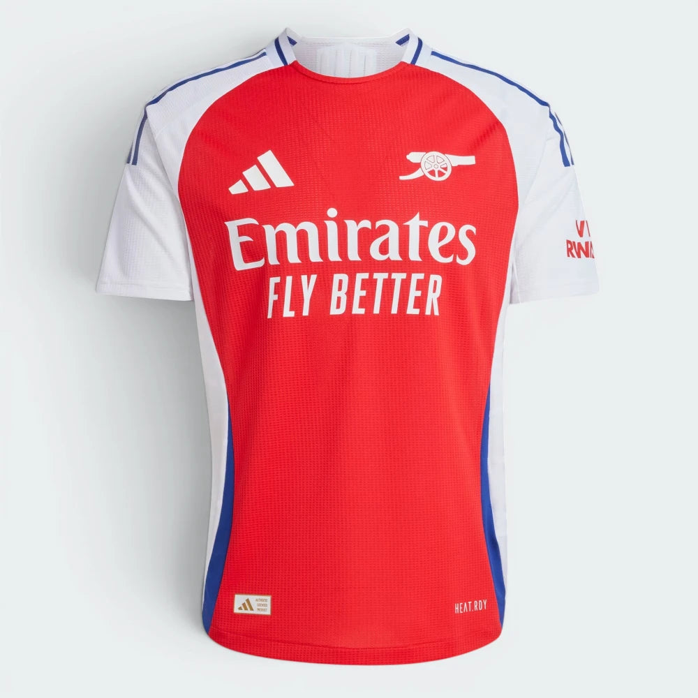 Emphasising the clean lines of the authentic athletic build and the professional white sleeve panels.