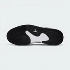 Outsole View: Displays the classic rubber traction pattern, paying homage to Jordan's performance heritage.