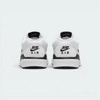 View from Behind Looking at the Heel: Focuses on the "Nike Air" branding and the structured support of the heel counter.