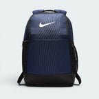 Focuses on the locked-in upper layout, displaying the perfect symmetry of the heavy-duty black webbed haul loop handle and the dual-zipper paths leading into the protected laptop sleeve vault.
