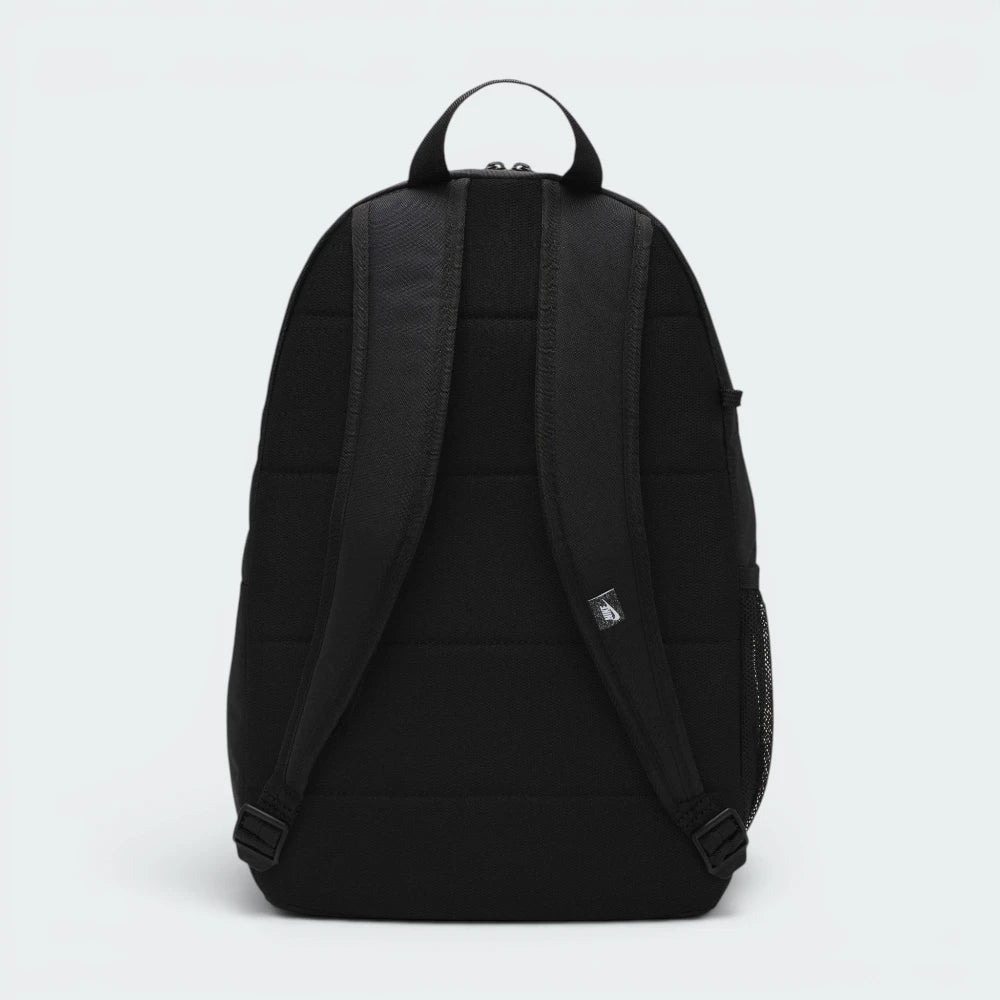 Focuses on the contoured shape of the back panel, highlighting the clean mesh padding lining the adjustable shoulder straps, engineered to cradle their back with elite comfort.