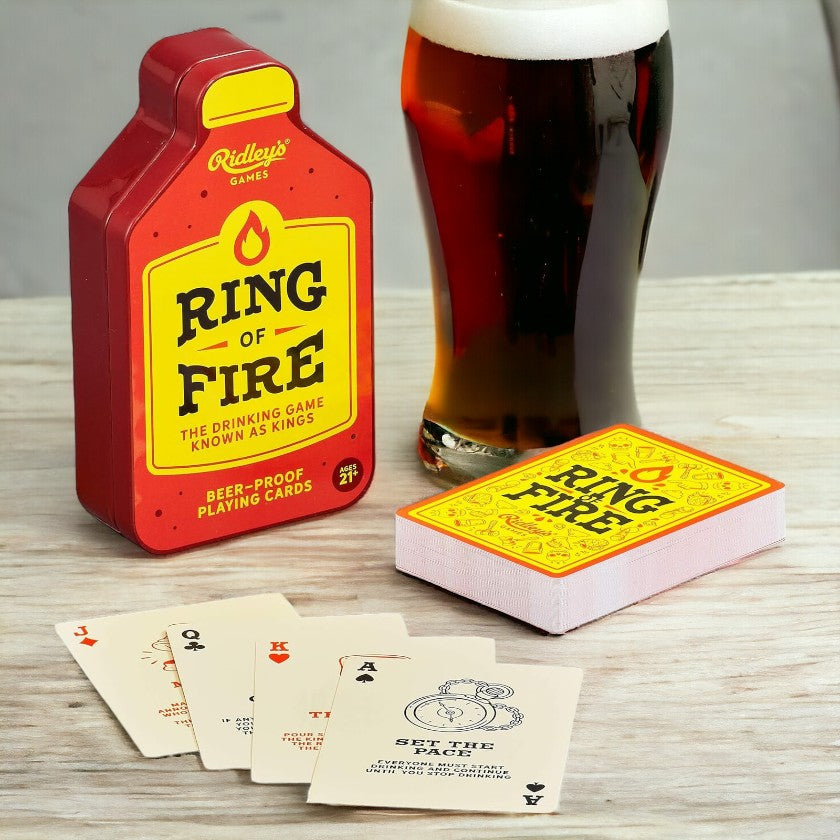 Ridley's Games Ring Of Fire Drinking Game Cards Trade Sports