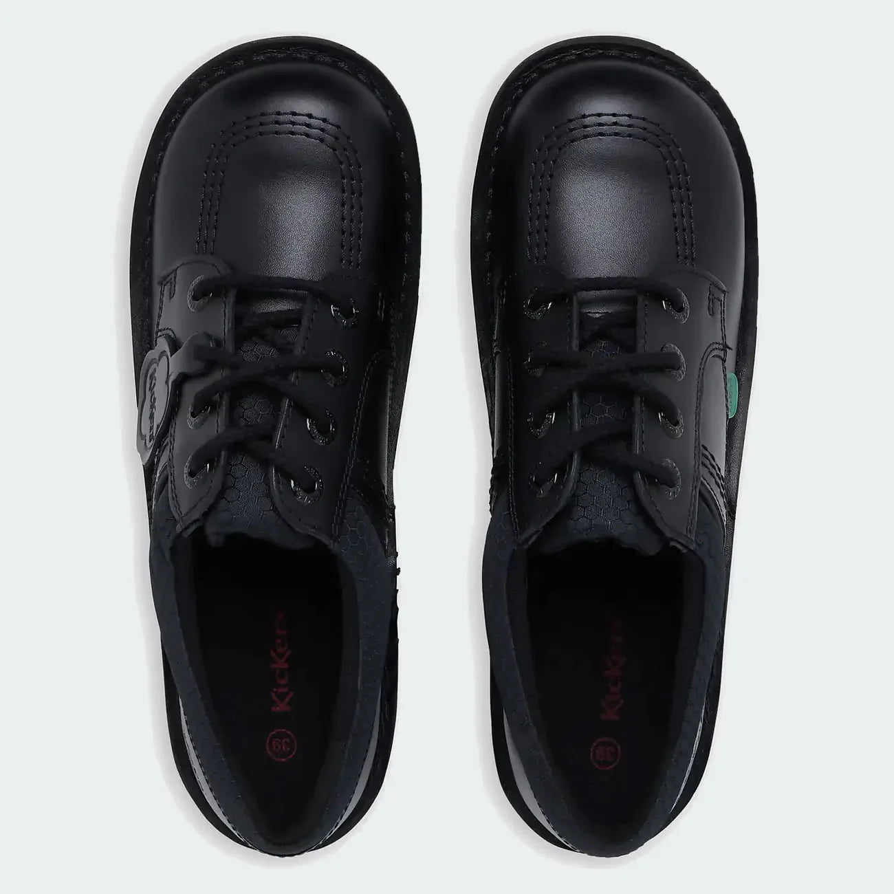 Kickers Kick Lo Flex Leather Juniors 1-15856 Secondary image