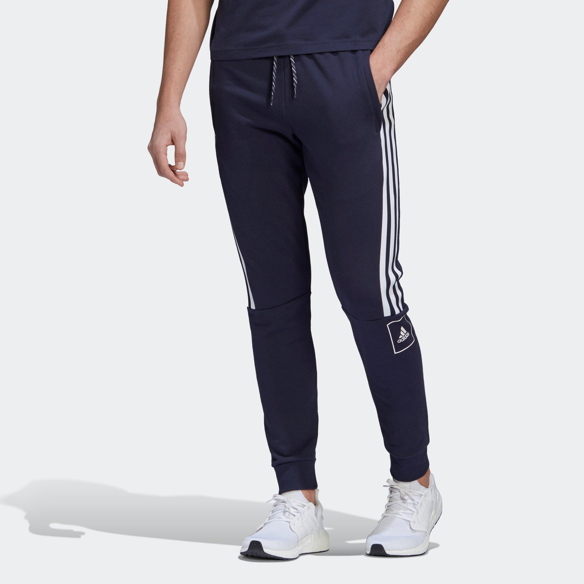 Adidas skinny track deals pants mens
