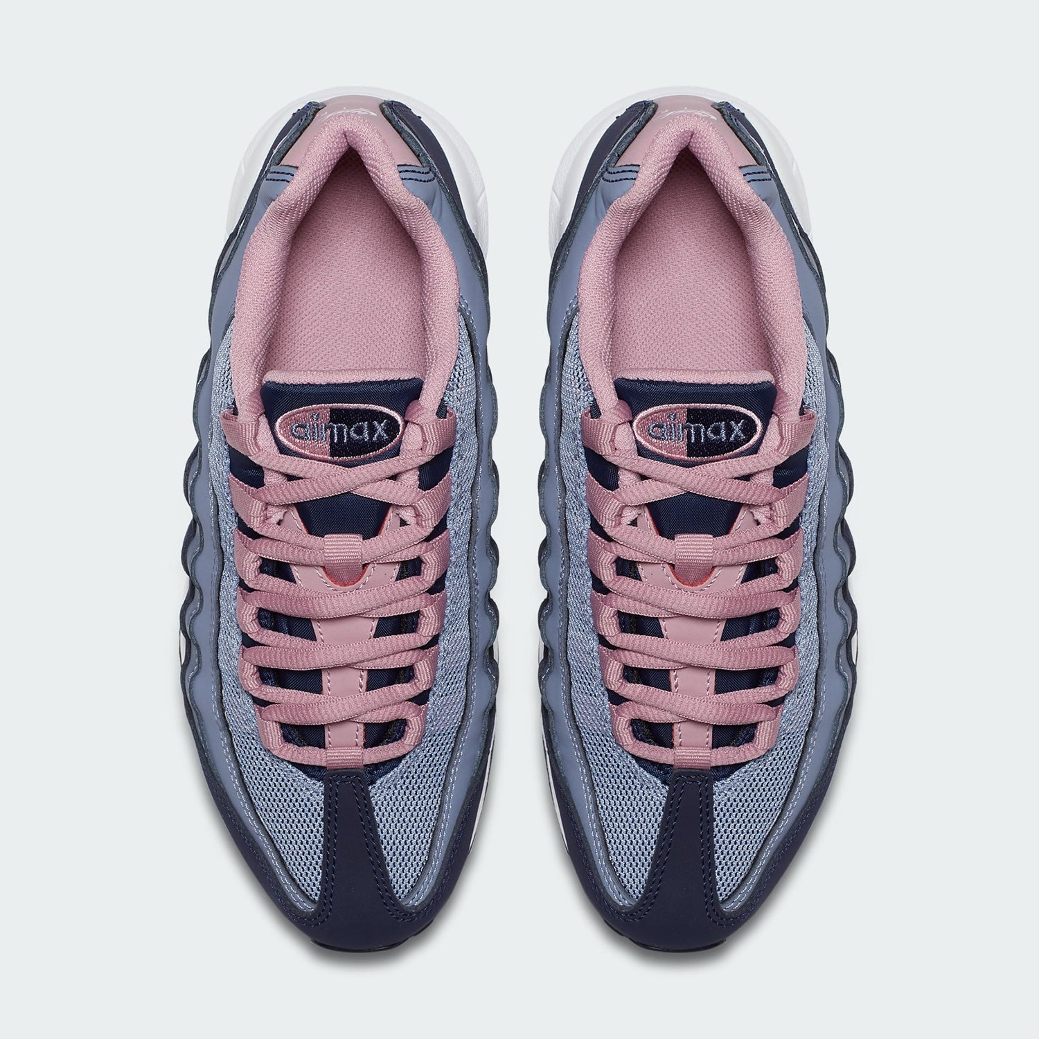 Pink white and blue air max 95 Clearance