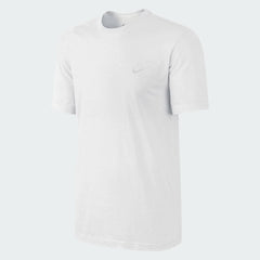 tradesports.co.uk Nike Men's Swoosh Logo Short Sleeve T-Shirt White