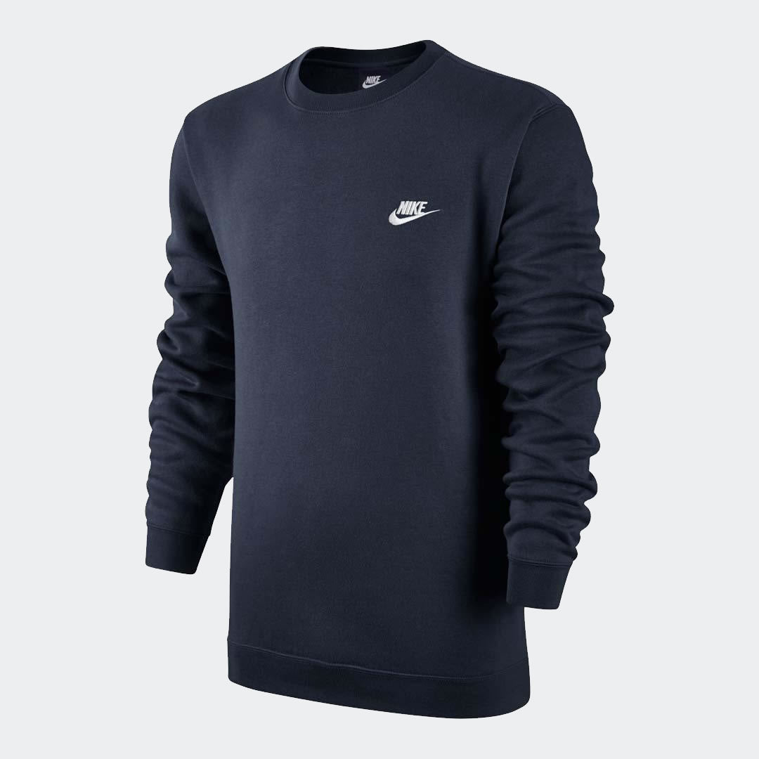 Nike Men's Sportswear Club Crew Tracksuit Navy