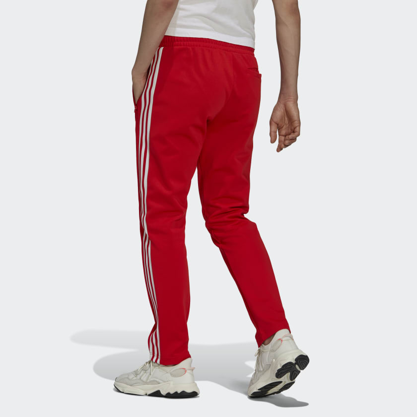 Track pants adidas red top