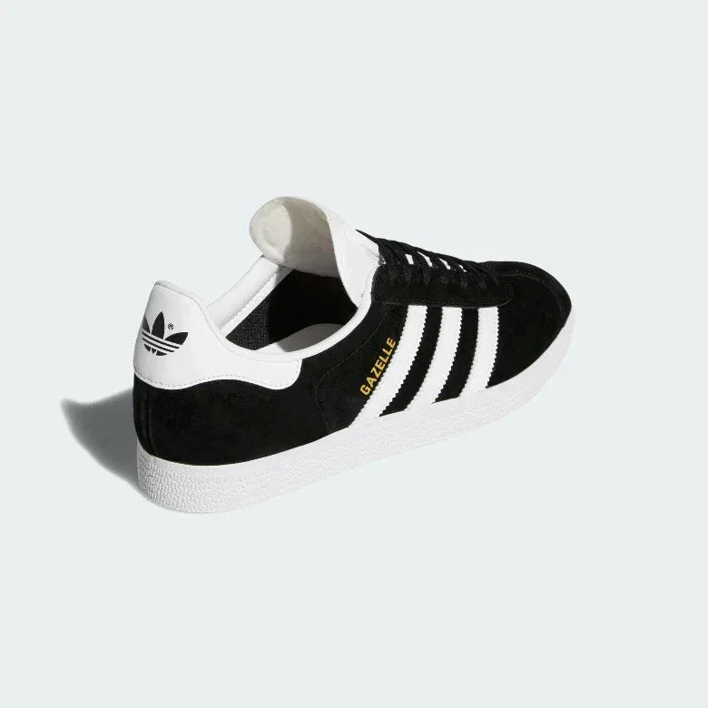 Back view of adidas Originals Gazelle Men's shoes with white heel tab and adidas Trefoil logo