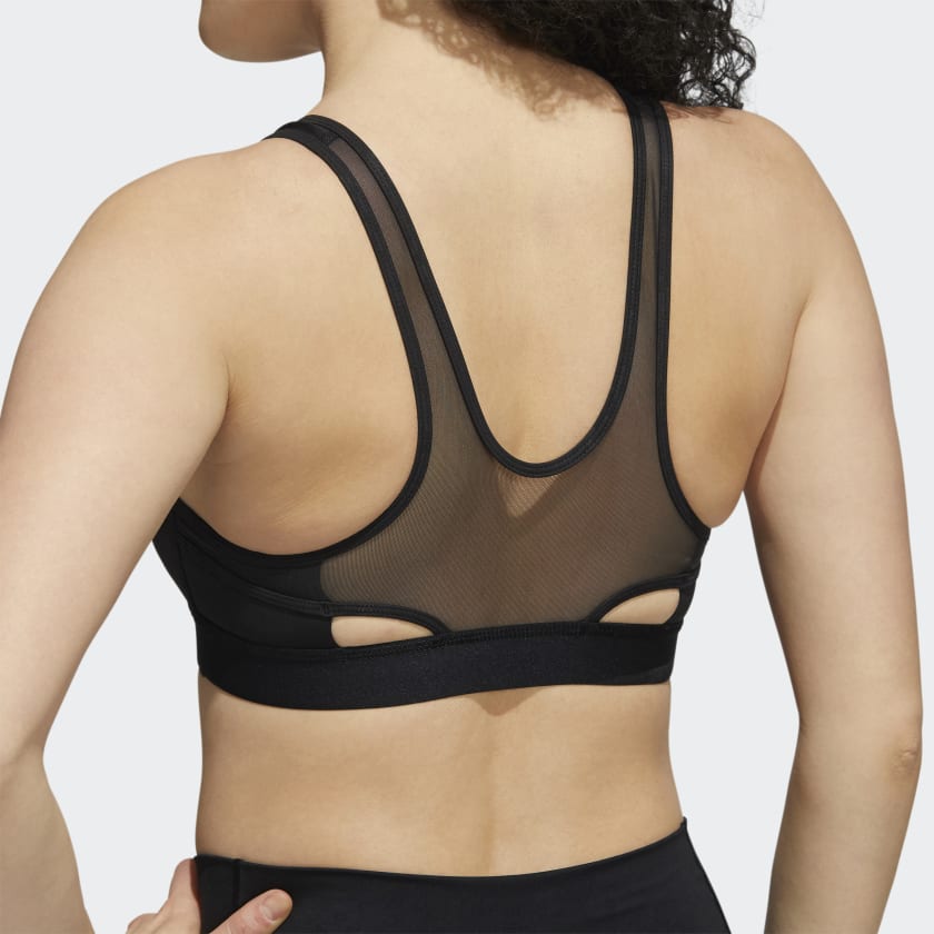Adidas Women s Believe This Medium Support Workout Bra Black