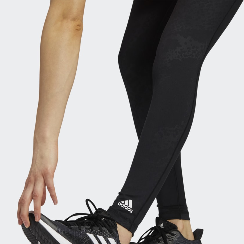 tradesports.co.uk Adidas Women's Believe This Primegreen Camo Leggings - Black