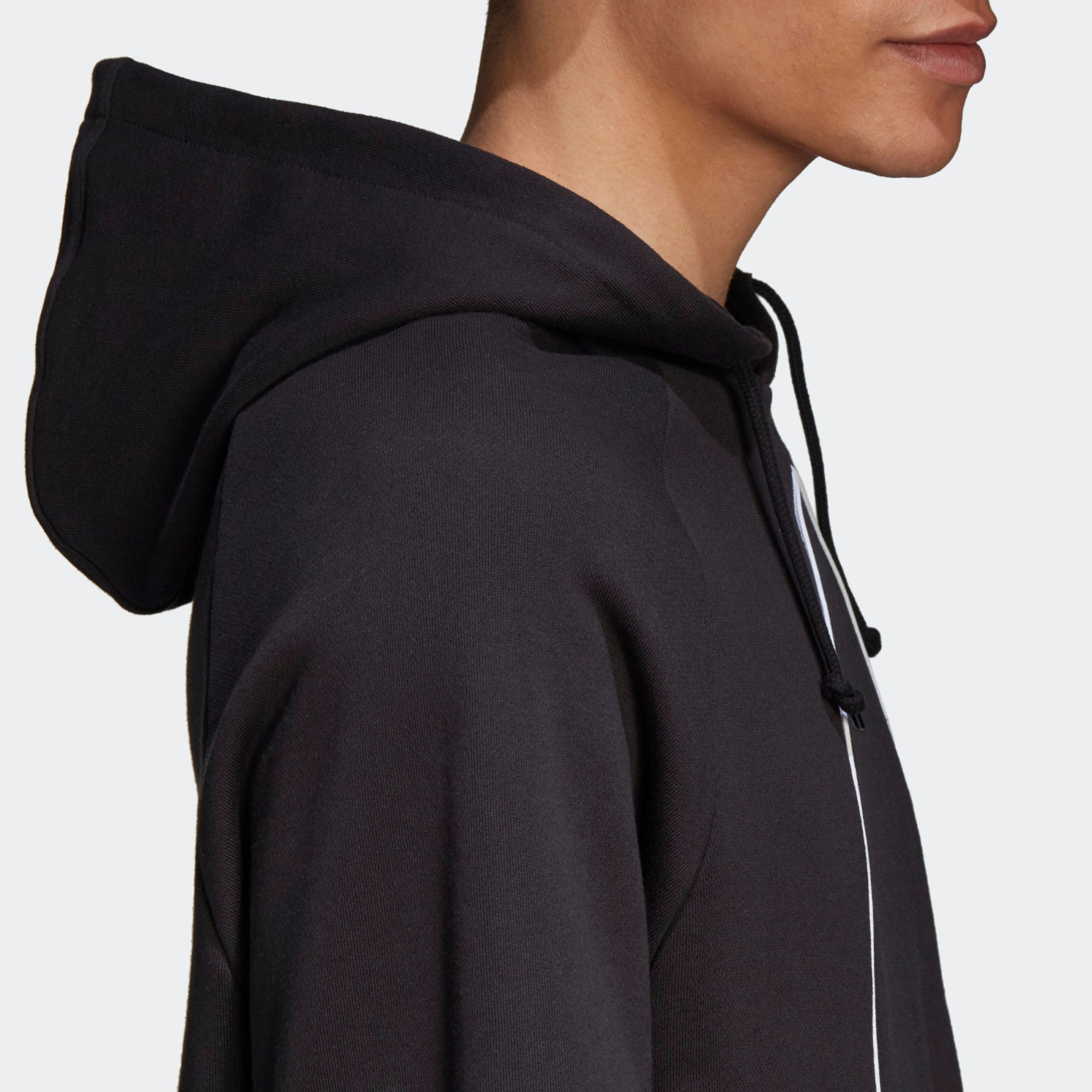 tradesports.co.uk Adidas Originals Men's Big Trefoil Outline Hoodie - Black