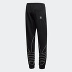 tradesports.co.uk Adidas Originals Men's Big Outline Trefoil Track Pant - Black