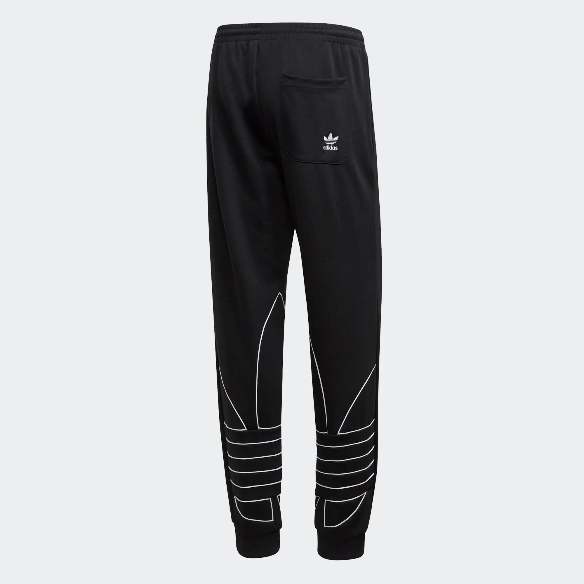 tradesports.co.uk Adidas Originals Men's Big Outline Trefoil Track Pant - Black