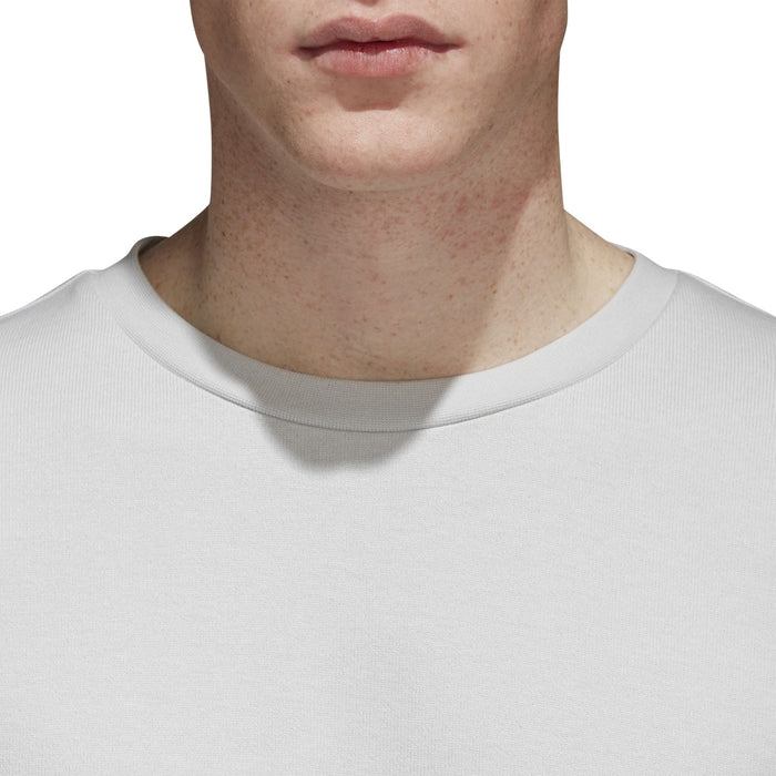 adidas Originals Men's NMD Long Sleeve T-Shirt - Grey Neck