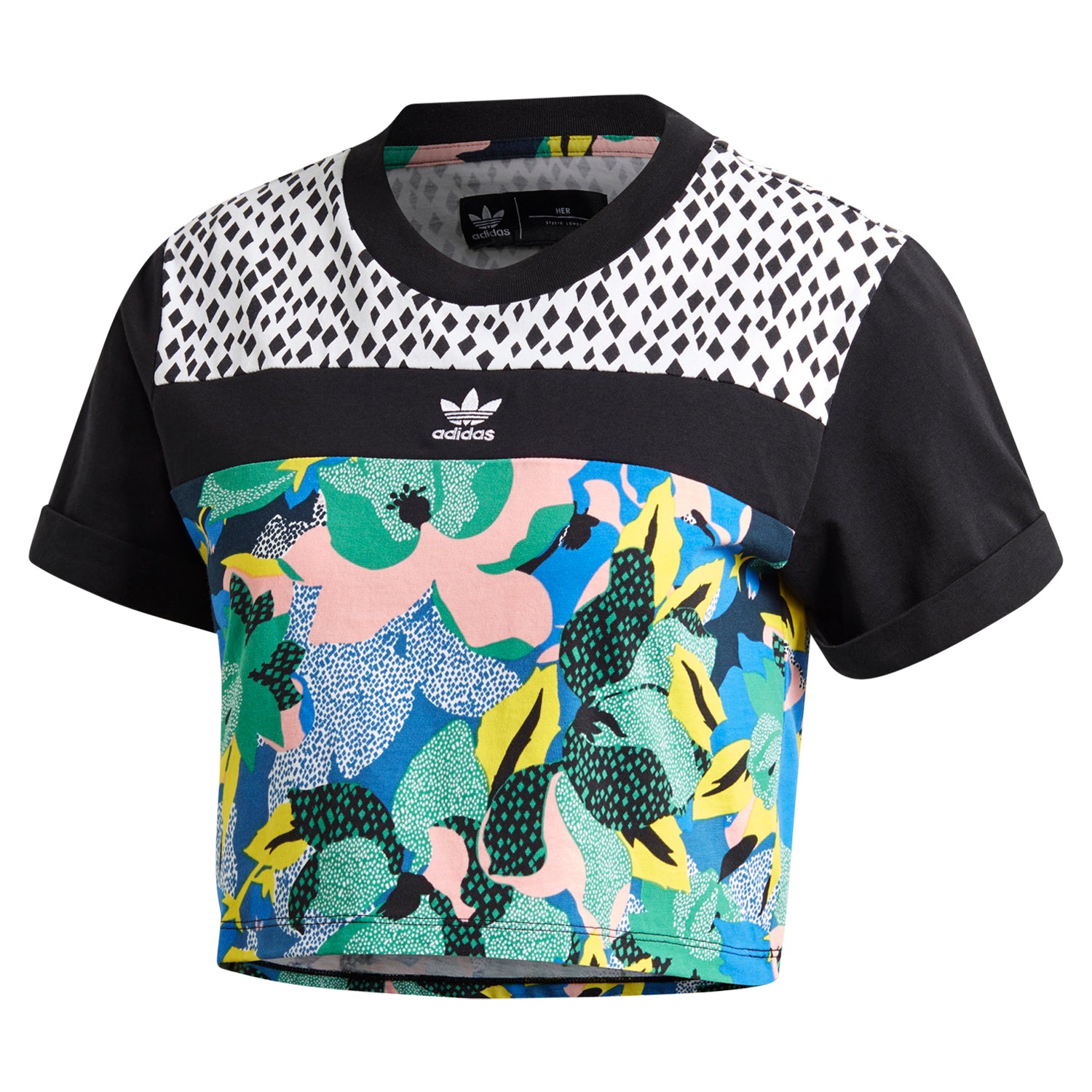Multicolor adidas shirt hot sale