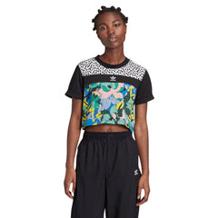 Adidas Originals X Her Studio London Cropped Tee - Multi