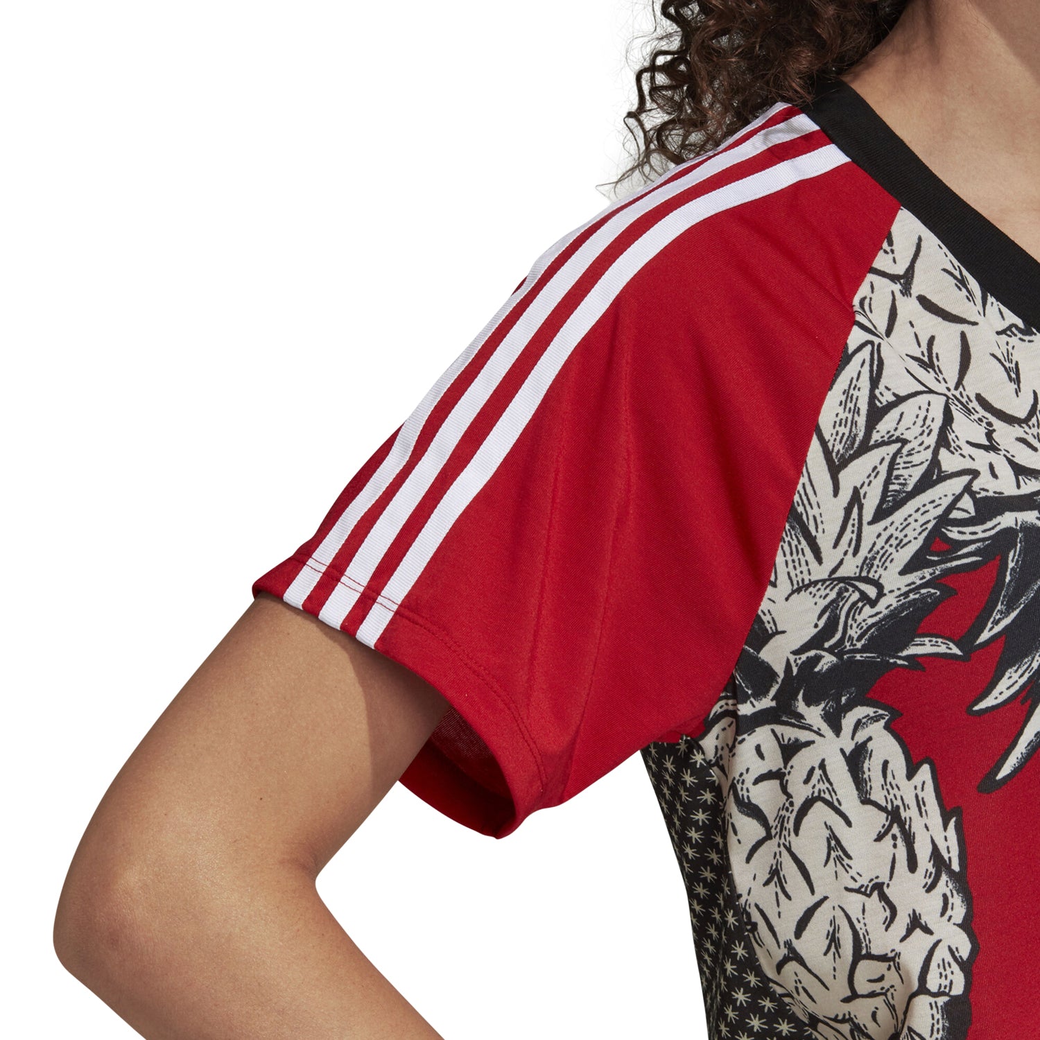 adidas Originals x Farm Women's Graphic Tee Shirt - Multi