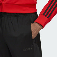 tradesports.co.uk Adidas Essentials 3-Stripe Tapered Track Pants - Black