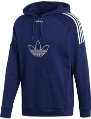 tradesports.co.uk Adidas Originals Men's Flock Trefoil Hoodie - Blue