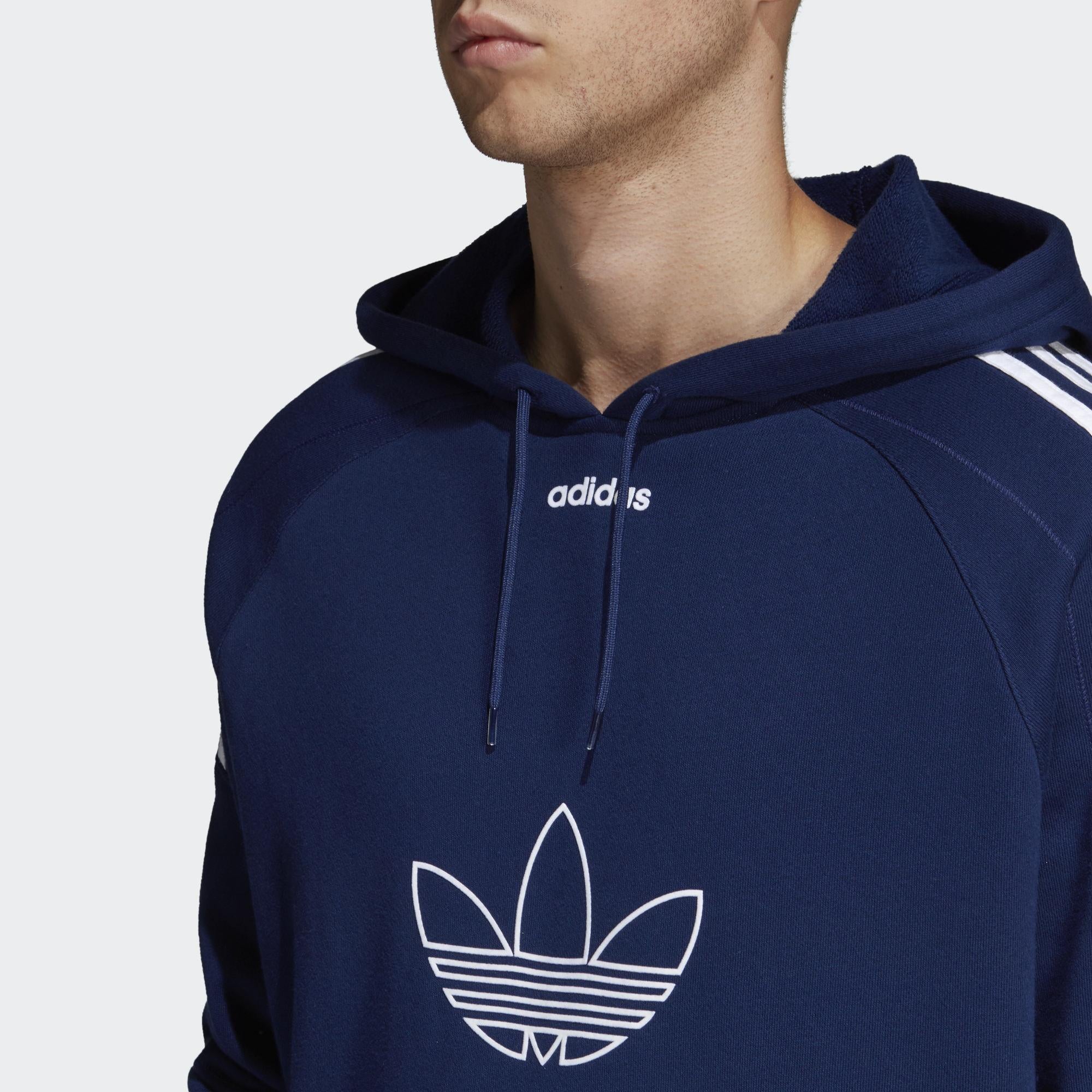 Adidas blue hoodie mens Clearance