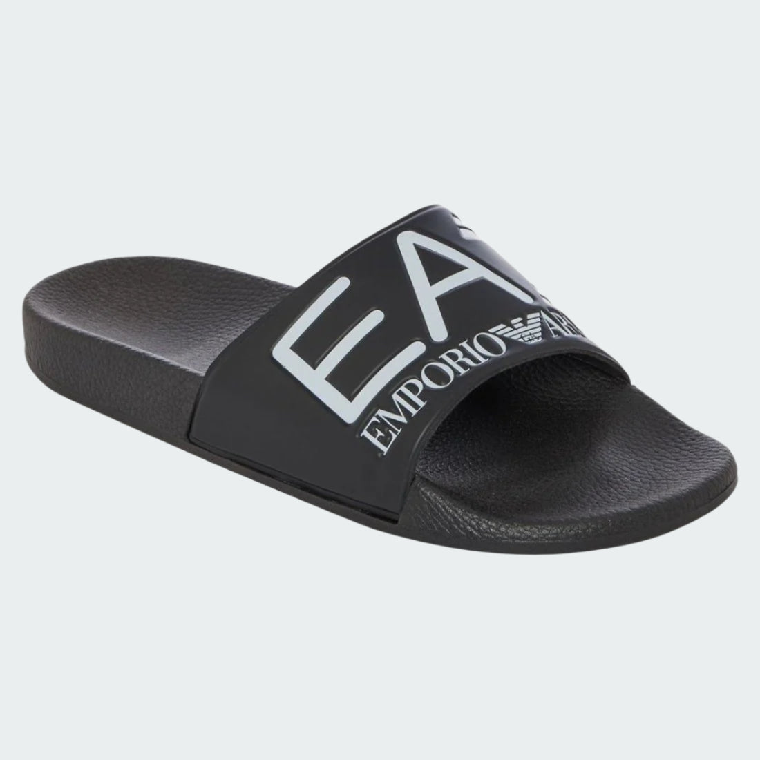 EA7 Emporio Armani Men's Sandals Sliders Black/White - Front