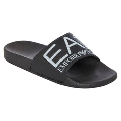 EA7 Emporio Armani Men's Sandals Sliders Black/White - Front