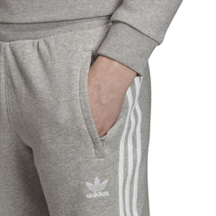 adidas Men's 3 Stripe adicolor Fleece Pants ED6024