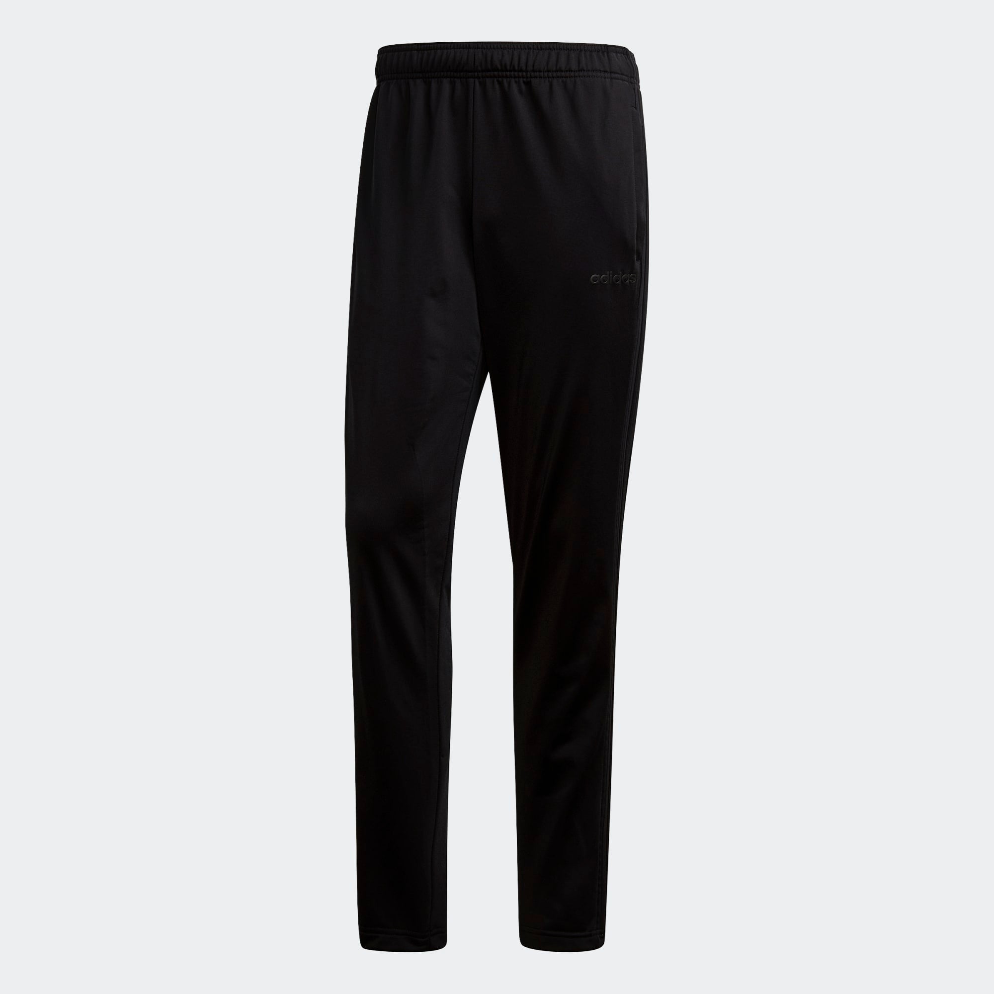 tradesports.co.uk Adidas Essentials 3-Stripe Tapered Track Pants - Black