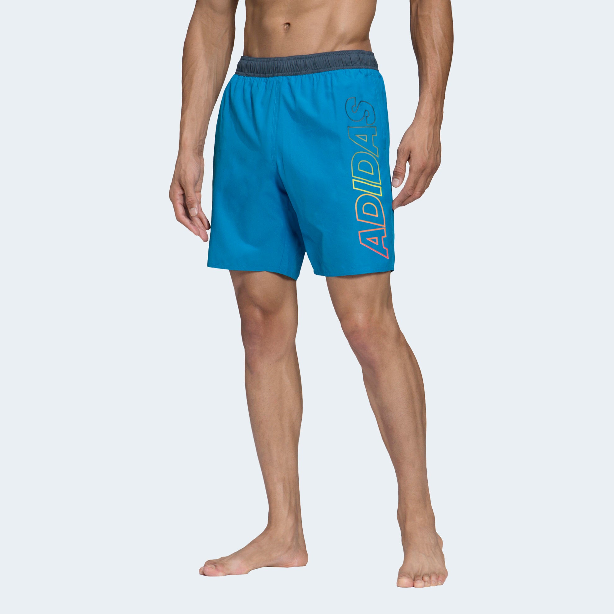 tradesports.co.uk Adidas Men's Lineage CLX Swim Shorts - Blue