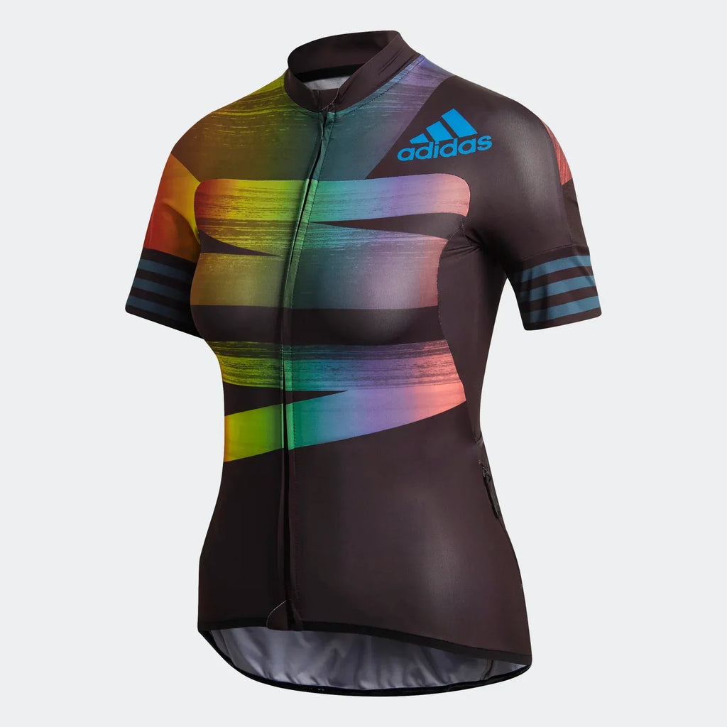 tradesports.co.uk Adidas Women's Adistar Pride Cycling Jersey - Multi