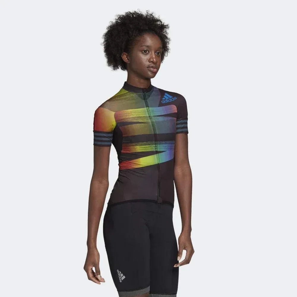 tradesports.co.uk Adidas Women's Adistar Pride Cycling Jersey - Multi Main image