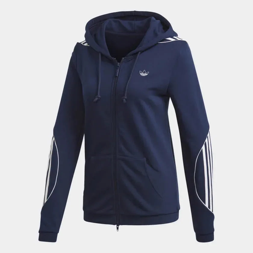 Adidas Originals Women's Size 6 Hooded Track Jacket FM1932 Secondary image