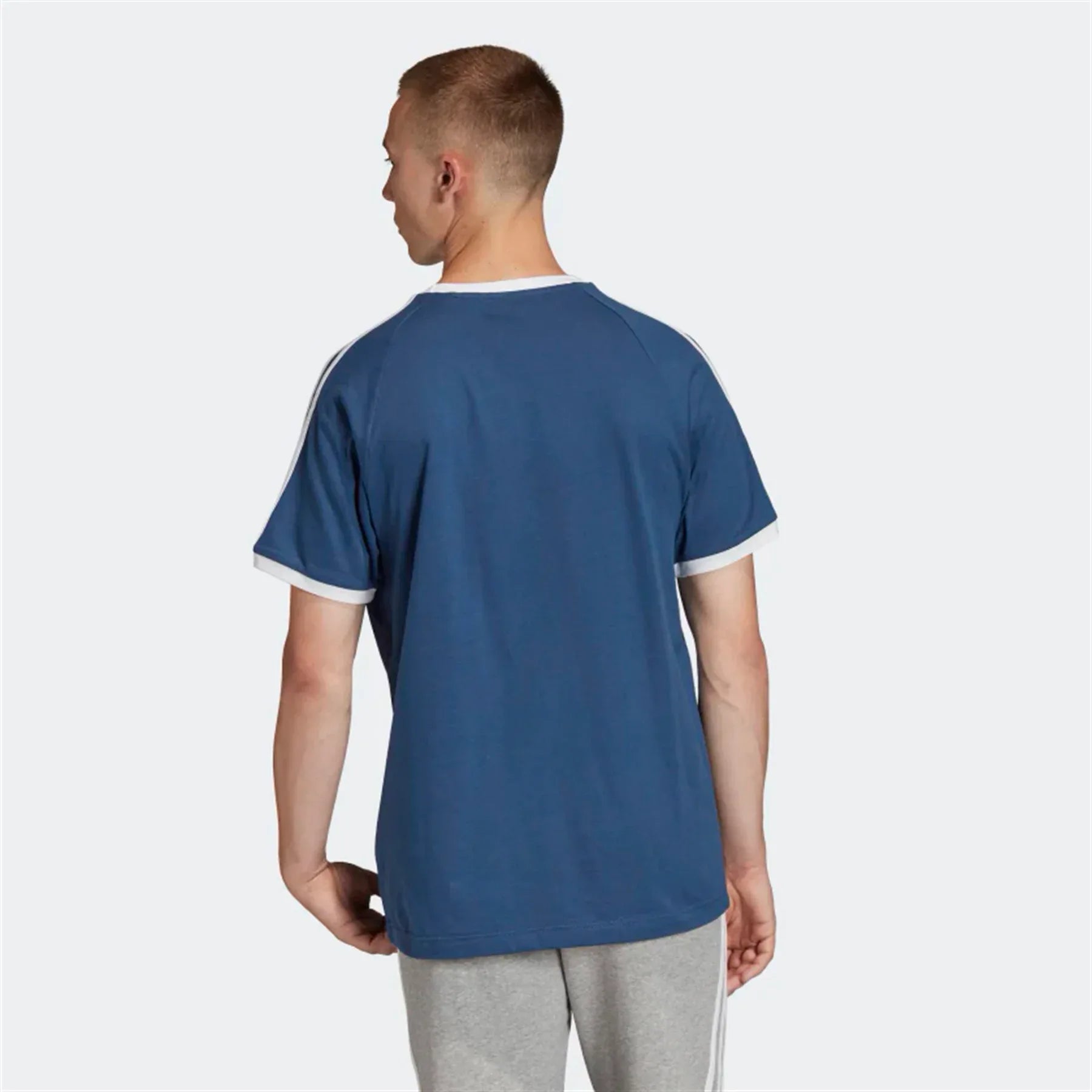 tradesports.co.uk Adidas Men's 3 Stripe Trefoil T-Shirt FM3772
