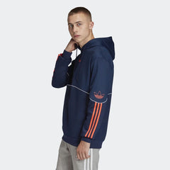 tradesports.co.uk Adidas Originals Men's Outline Fleece Hoodie FM3917