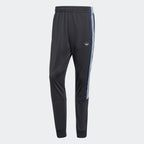 Adidas Men's BX-20 Graphic Sweat Pants front view showing the embroided logo and three stripes