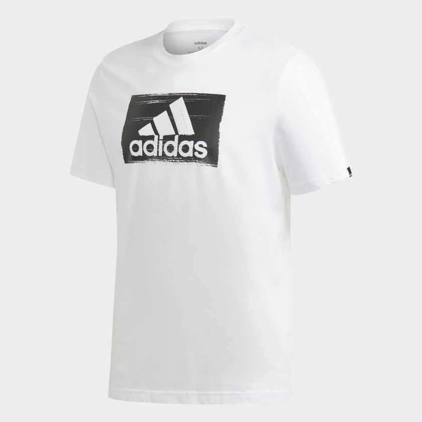 tradesports.co.uk Adidas Men's Brushstroke Tee Shirt GD5894
