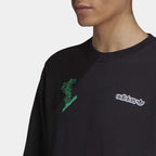 Adidas Originals Men's Goofy Crew Neck Sweatshirt Black GJ0848 UK XS