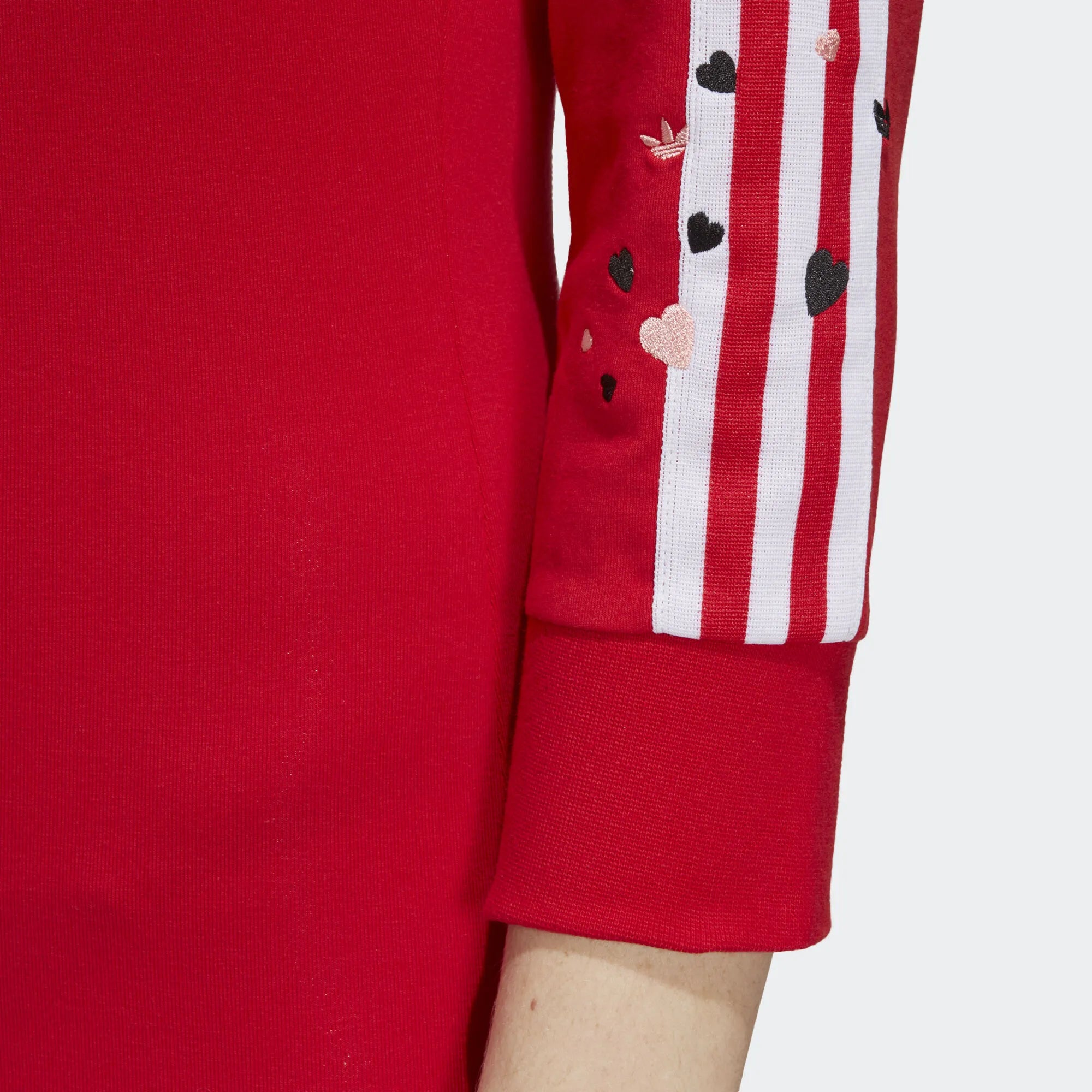 tradesports.co.uk adidas Originals Women's 3 Stripes Dress - Red