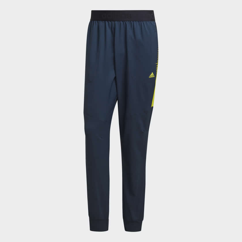 tradesports.co.uk Adidas Essentials Men's Designed 2 Move Aeroready Pants - Blue