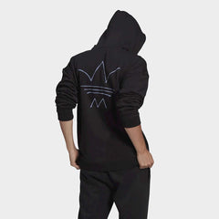 Adidas Originals Men's R.Y.V. Abstract Trefoil Hoodie - Black