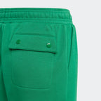 adidas x LEGO Kids' Fleece Track Pants GN6803 close-up showing soft fleece material and stitching