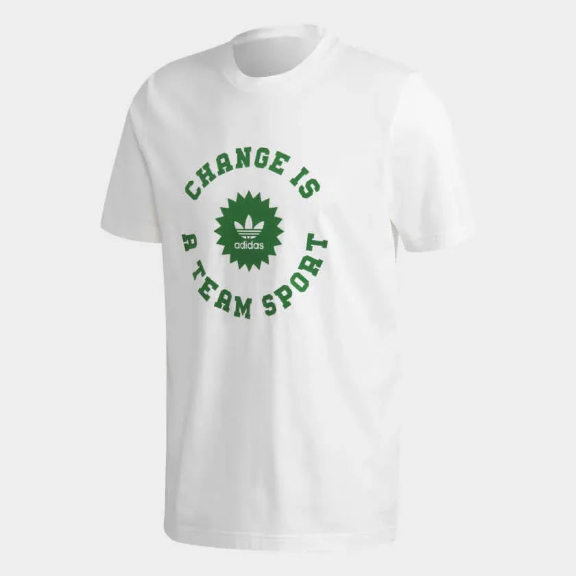 Adidas Trefoil Circle T-Shirt Men's White GP4309 Secondary image