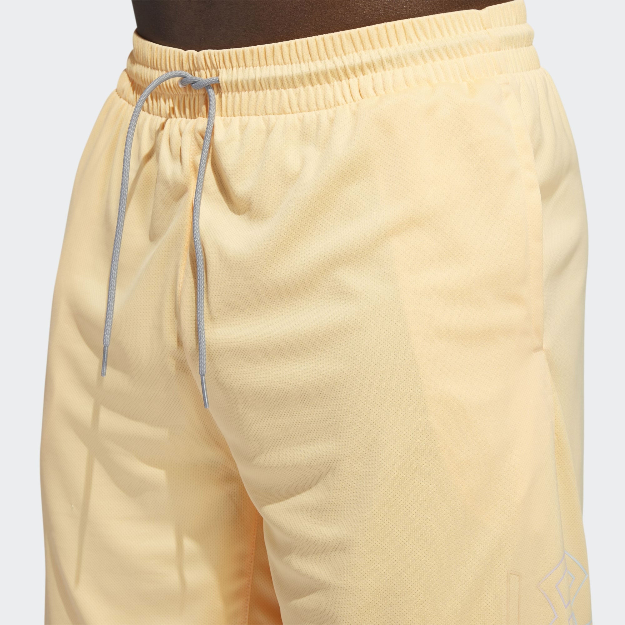 tradesports.co.uk Adidas Men's Donovan Mitchell Sports Shorts - Orange
