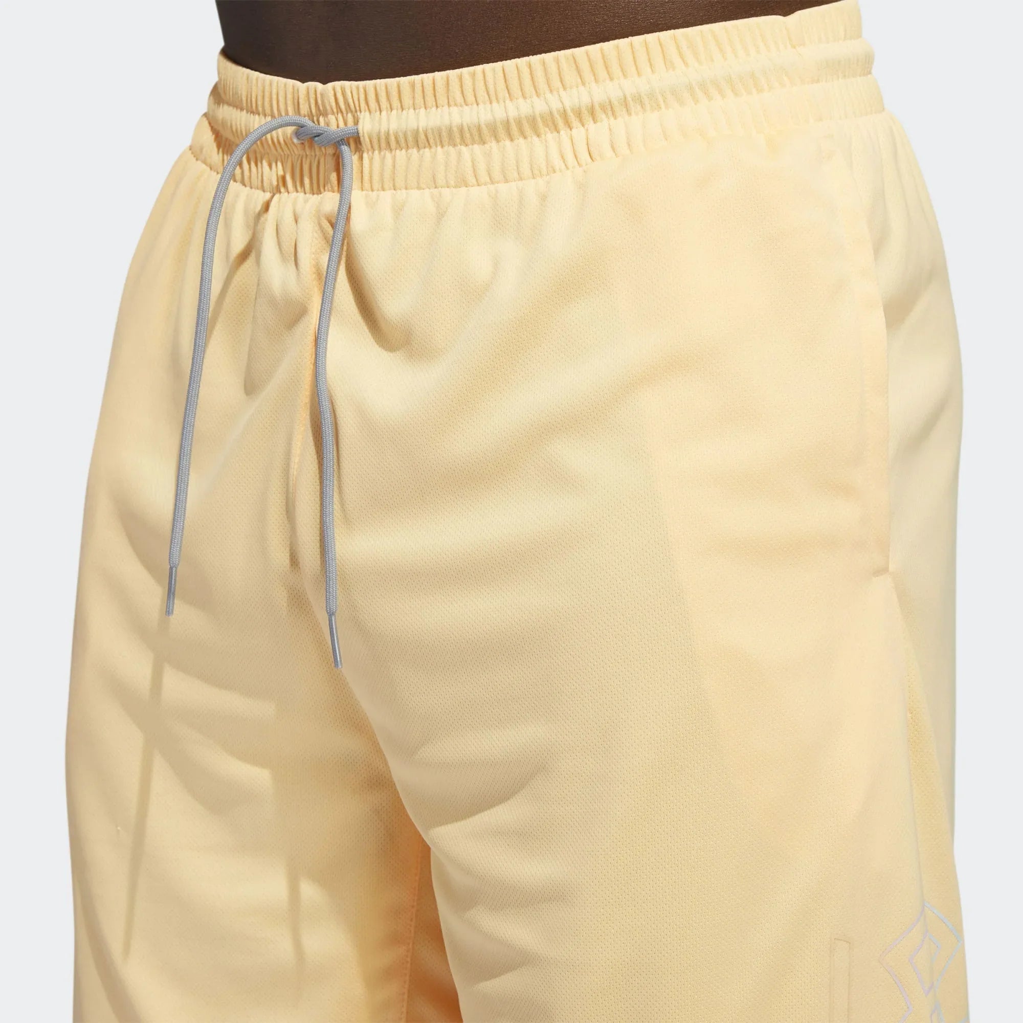 tradesports.co.uk Adidas Men's Donovan Mitchell Sports Shorts - Orange